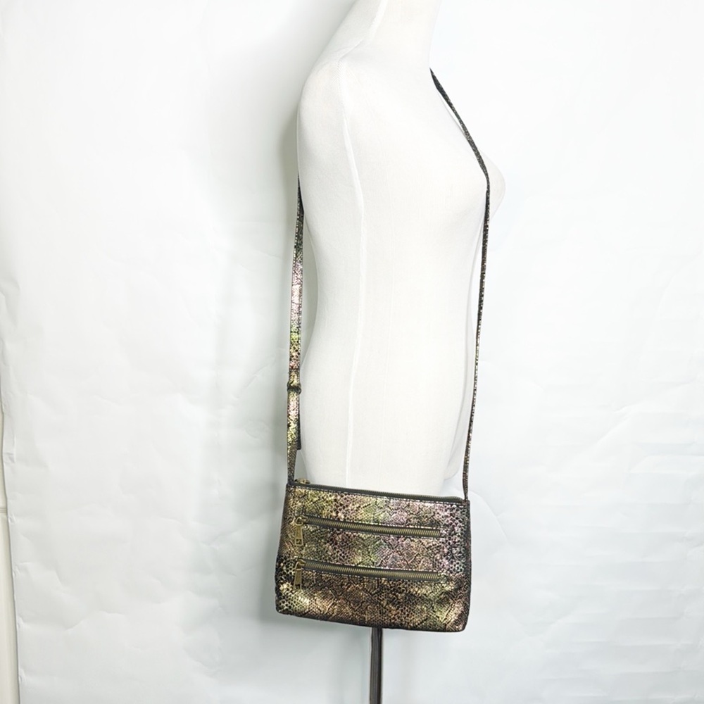 HOBO International Mara Iridescent Snakeskin Crossbody - Picture 5 of 11